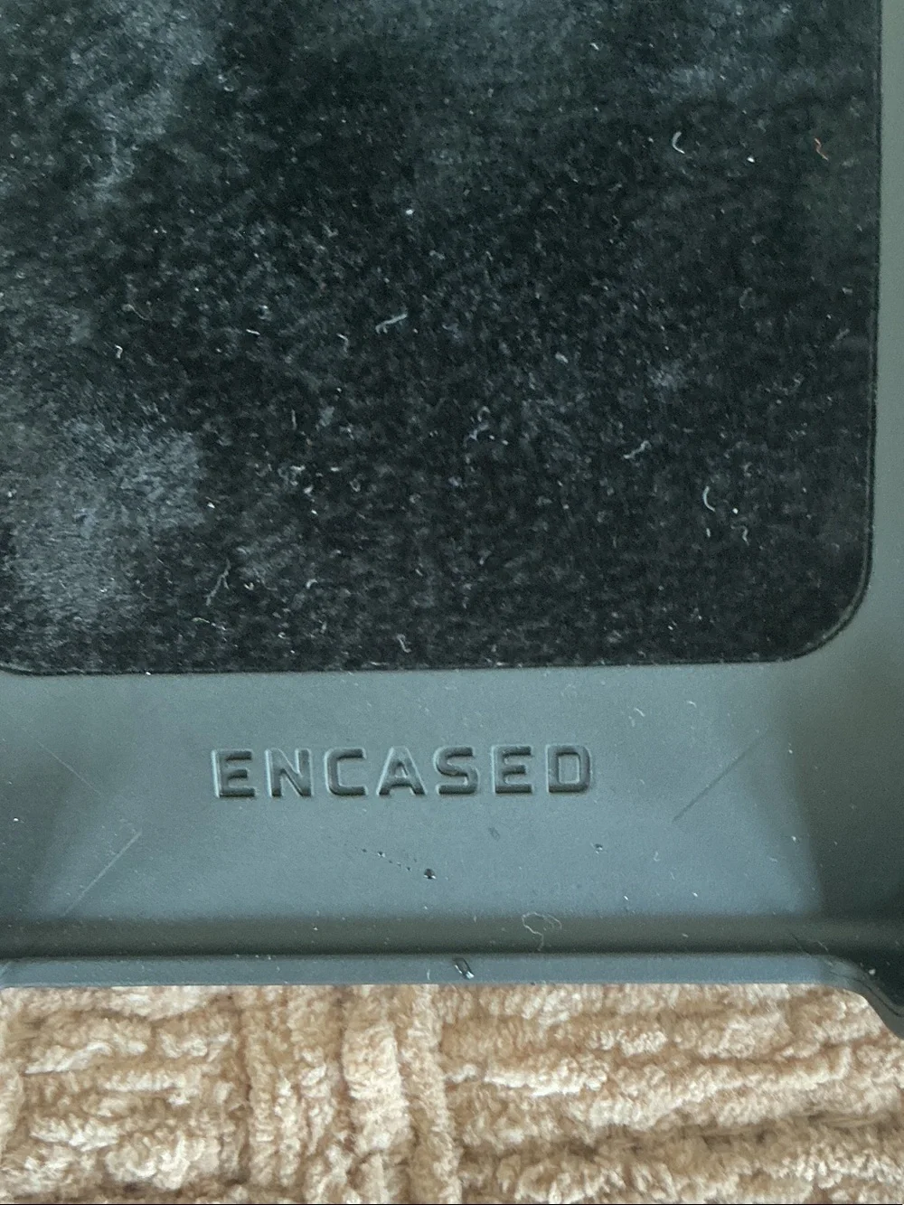 Black Clip-On Phone Holster Case by encased